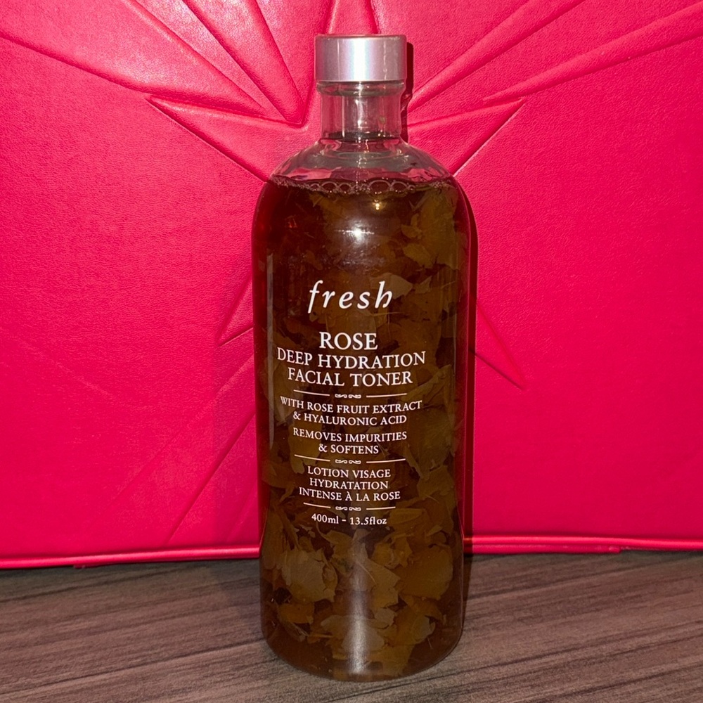 Fresh Rose Deep Hydration Facial Toner | New, Sealed & Unboxed 400 ml jumbo size